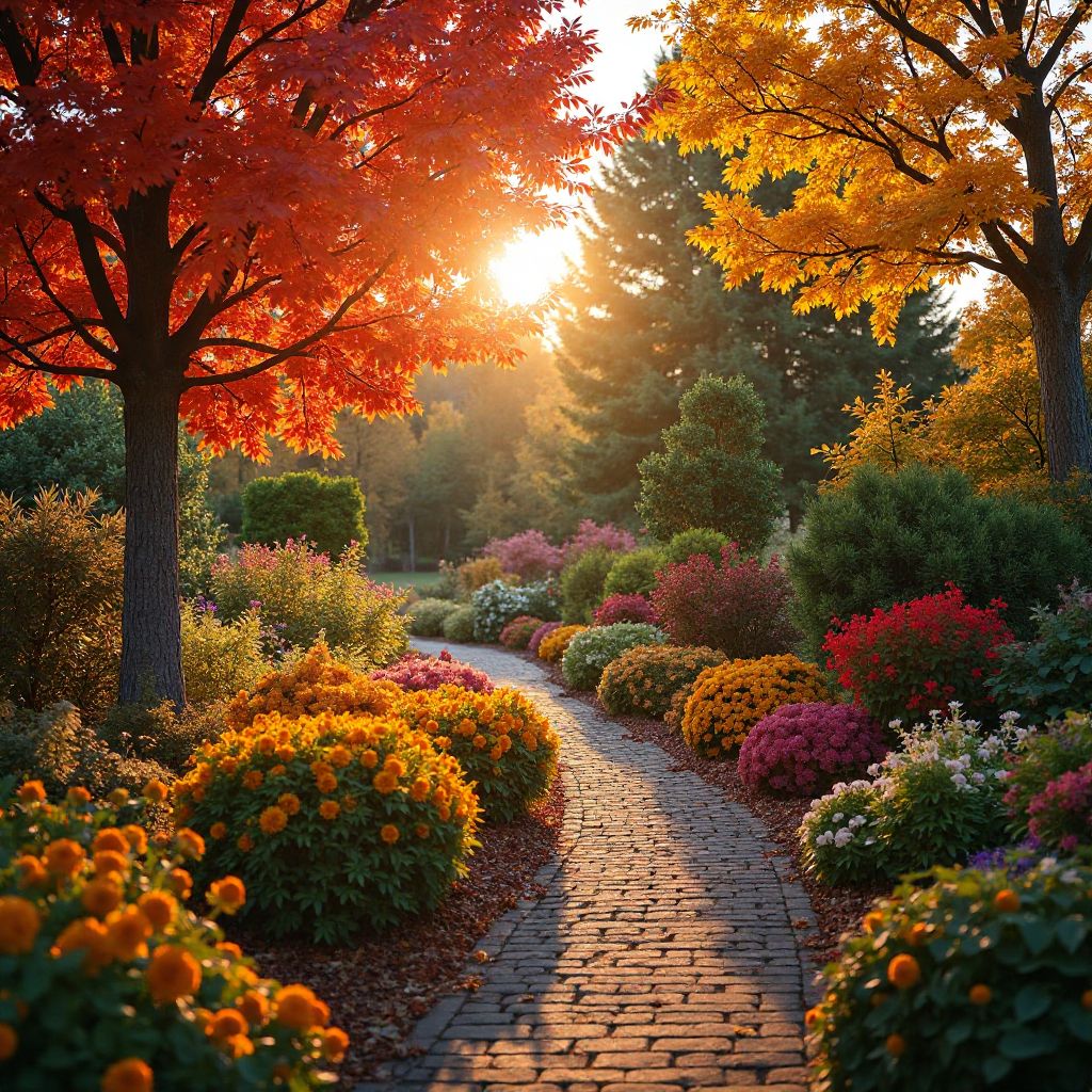 Herbstfarben im Park