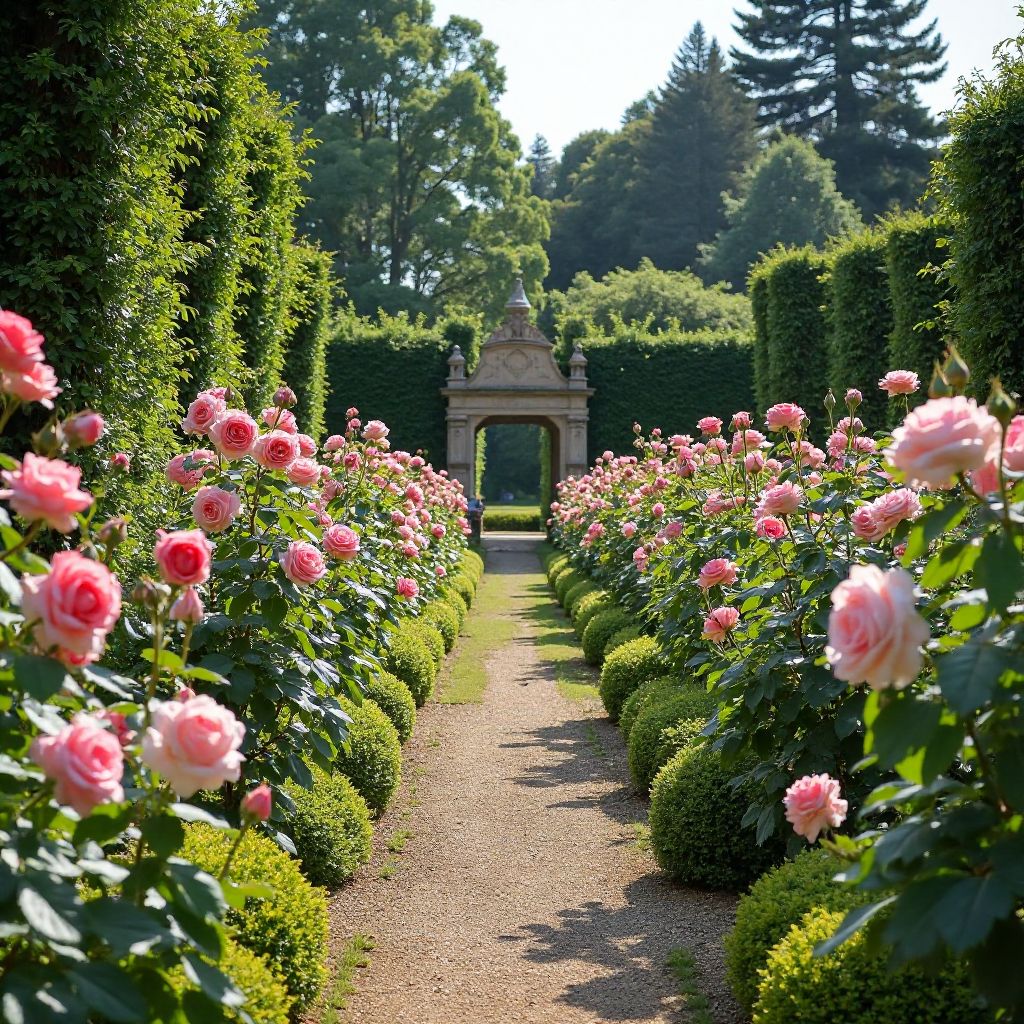Historischer Rosengarten